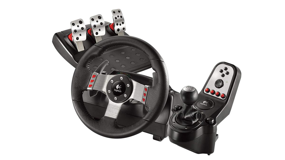 volante de carreras con pedales shifter y vibración Xbox X/S,PS4,Xbox One,PC,PS3