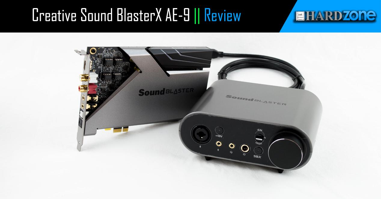 Desnudarse grande Bigote Creative Sound BlasterX AE-9, review: tarjeta de sonido ...