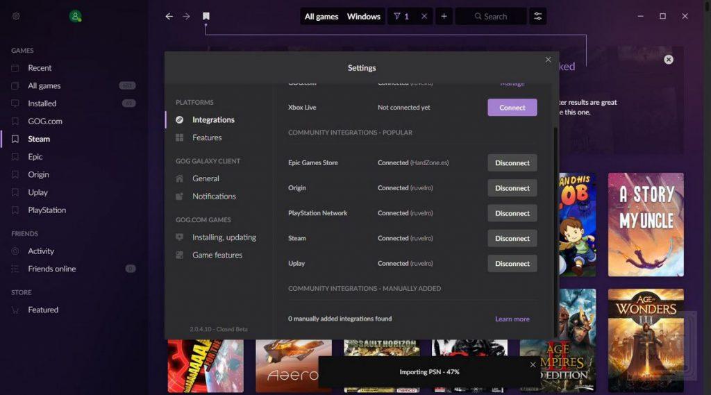 GOG Galaxy 2.0 - Review 15