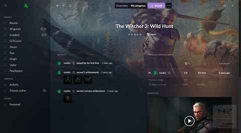 The Witcher, juego gratis en GOG Galaxy por tiempo limitado