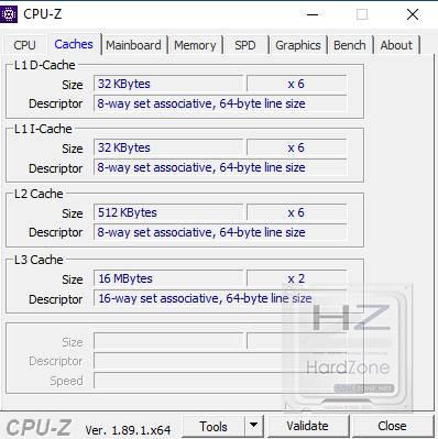 CPU-Z AMD Ryzen 5 3600X