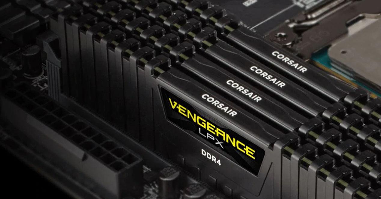 Las Corsair Vengeance LPX DDR4 -toiminto 5 GHz
