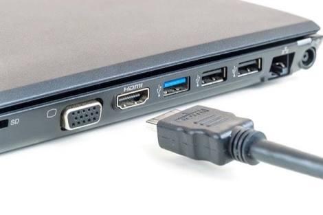 HDMI en portátil