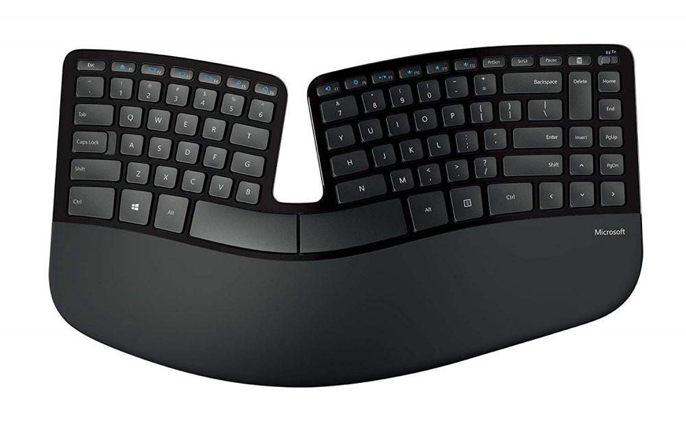 El Microsoft Sculpt Ergonomic Keyboard es una versión revisada del Natural Keyboard