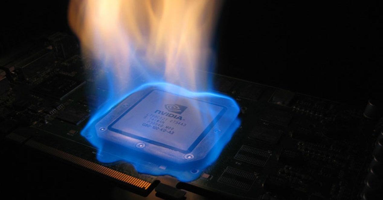 GPU en llamas