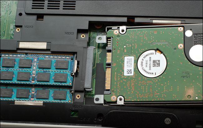 Cambiar disco duro portátil