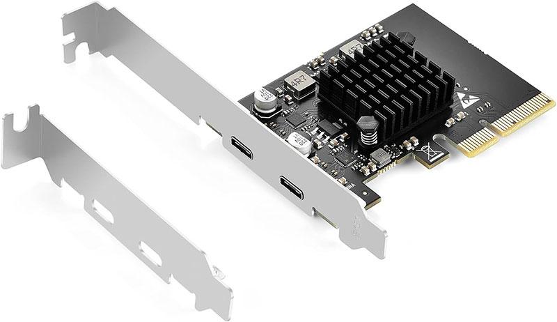 Tarjeta PCIe añadir puertos USB-C