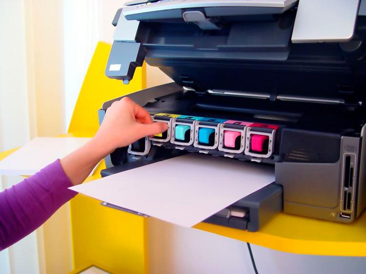 Cartuchos color impresora