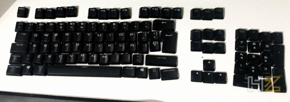 Limpiar teclas teclado mecánico