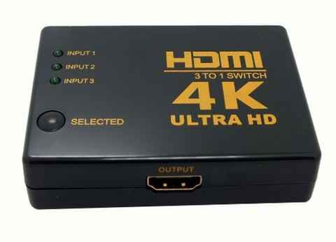 Multiplicador HDMI de 4 salidas con alimentación propia