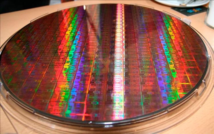 Oblea fabricación chips TSMC Intel nm
