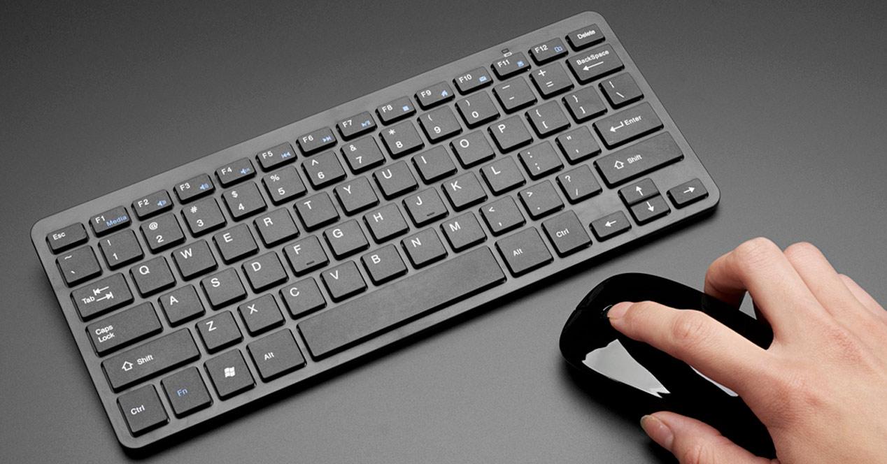 arreglar teclado ratón