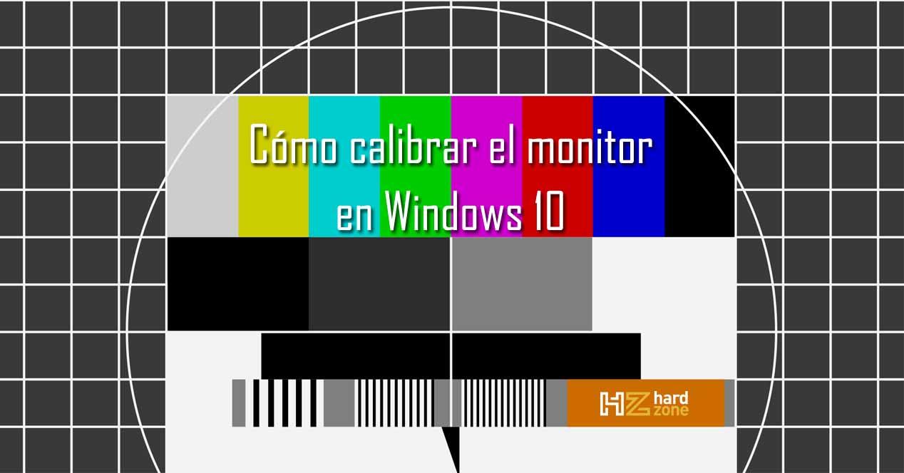 Cómo calibrar el monitor en Windows 10 sin software