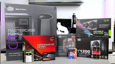 Cajas de componentes de un PC