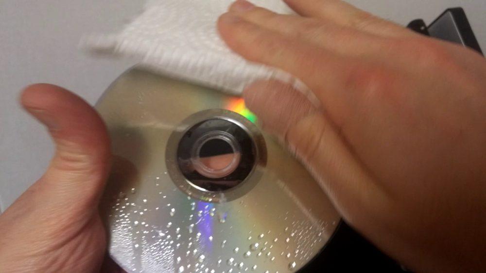Limpiar CD o DVD