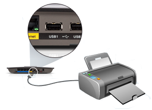 Configurar impresora en puerto USB del router