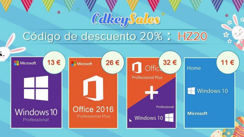 Licencias Windows a tan solo .26 USD (con código de descuento)