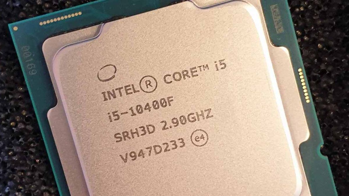 La CPU Intel Core i5-10400F tiene dos variantes, una sin STIM