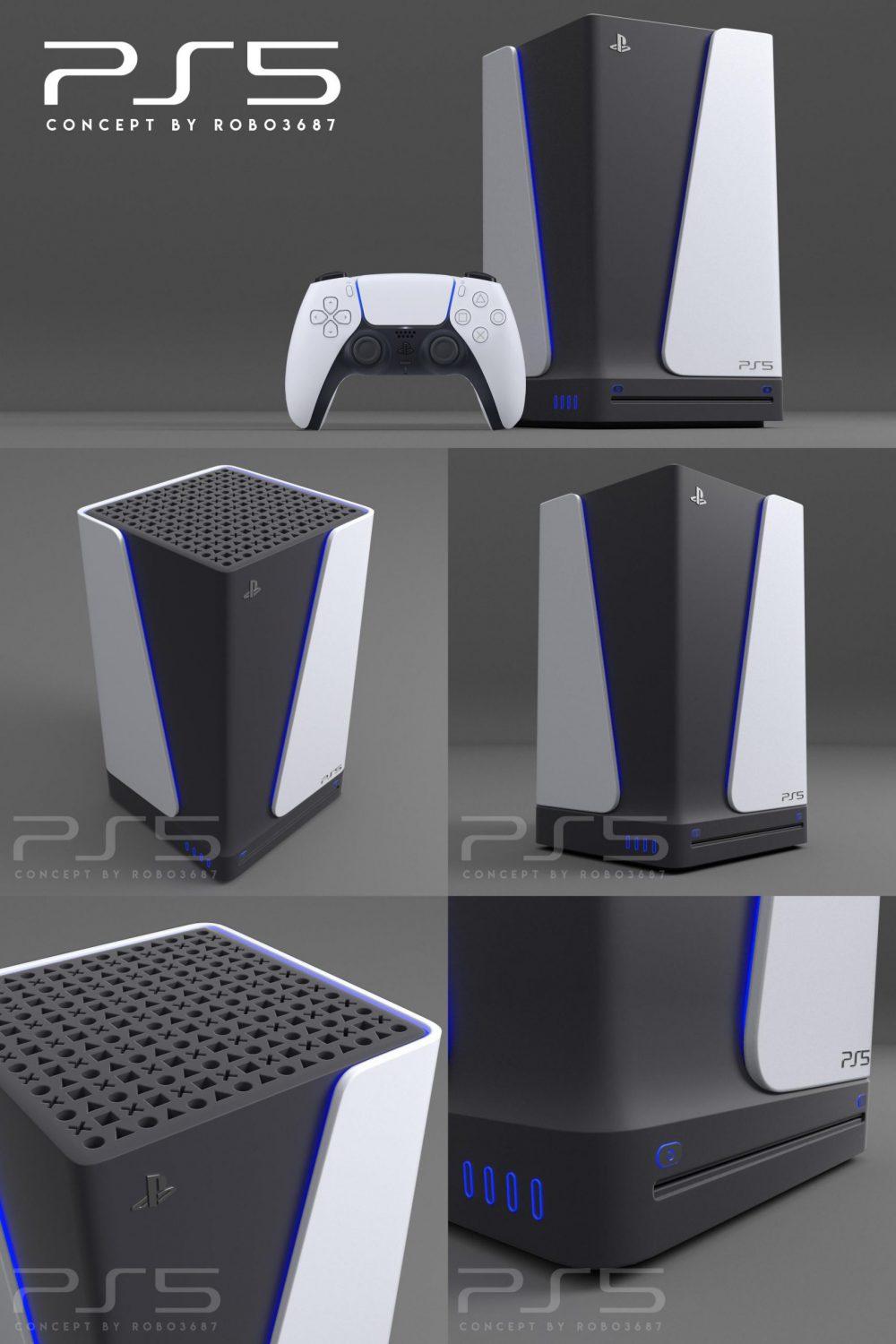 Diseño conceptual de la PS5