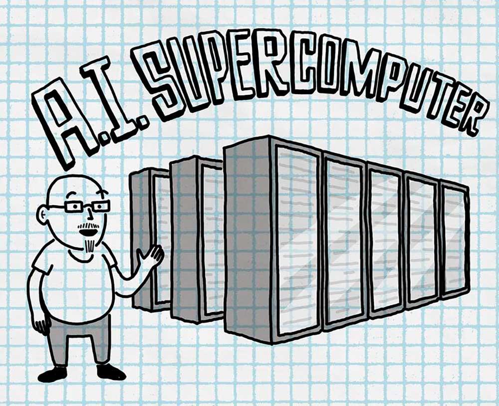 ai supercomputer ms