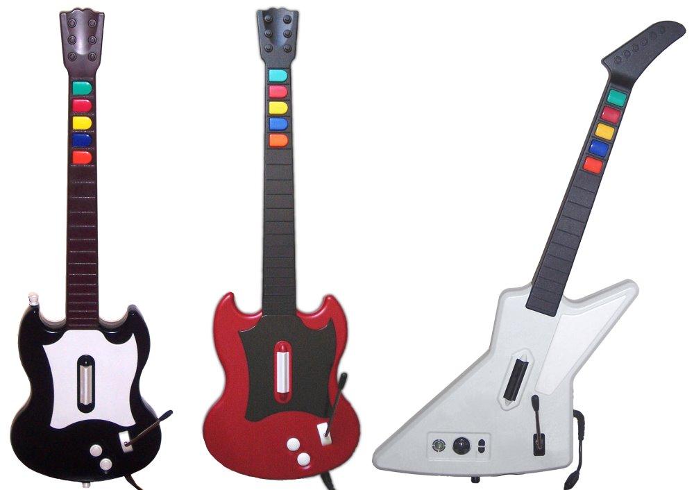 Modelos de Guitar Hero