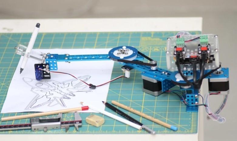 robot dibujo Arduino