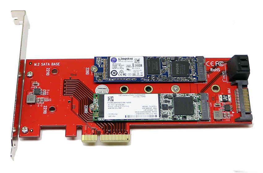 Adatpador PCIe SSD NVMe