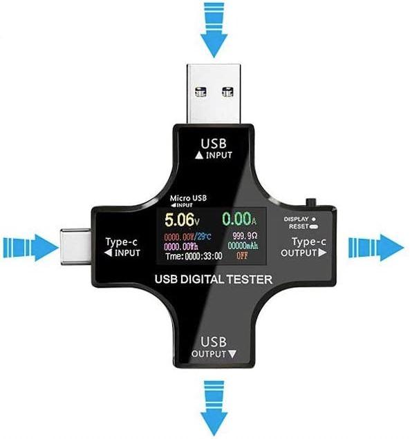 Medir voltaje USB