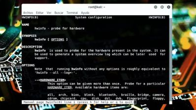 Información hardware linux