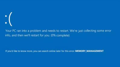 Error Memory Management