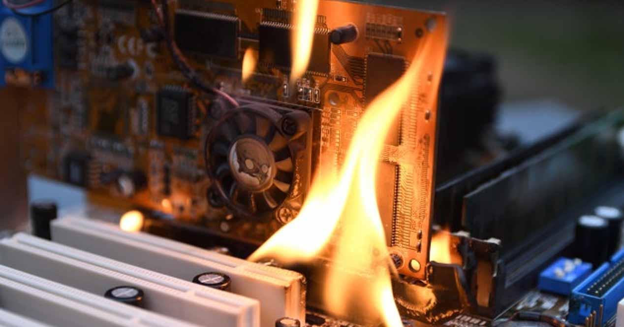 ordenador calor