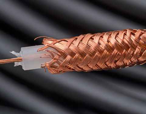 Cable coaxial cobre - cobre