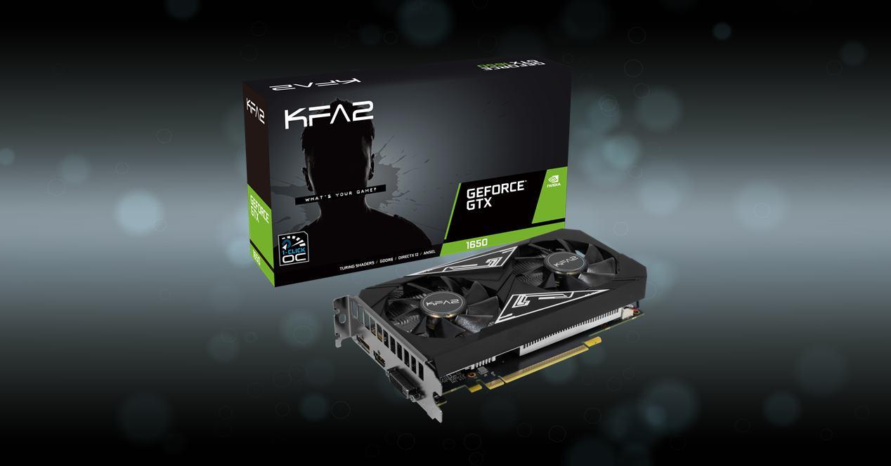 tarjeta gráfica KFA GeForce GTX 1650 GDDR6 EX PLUS