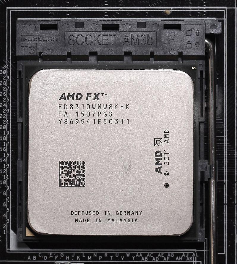 AMD FX 8310 tostadora