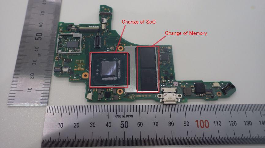 Nintendo Switch Pro memoria y SOC