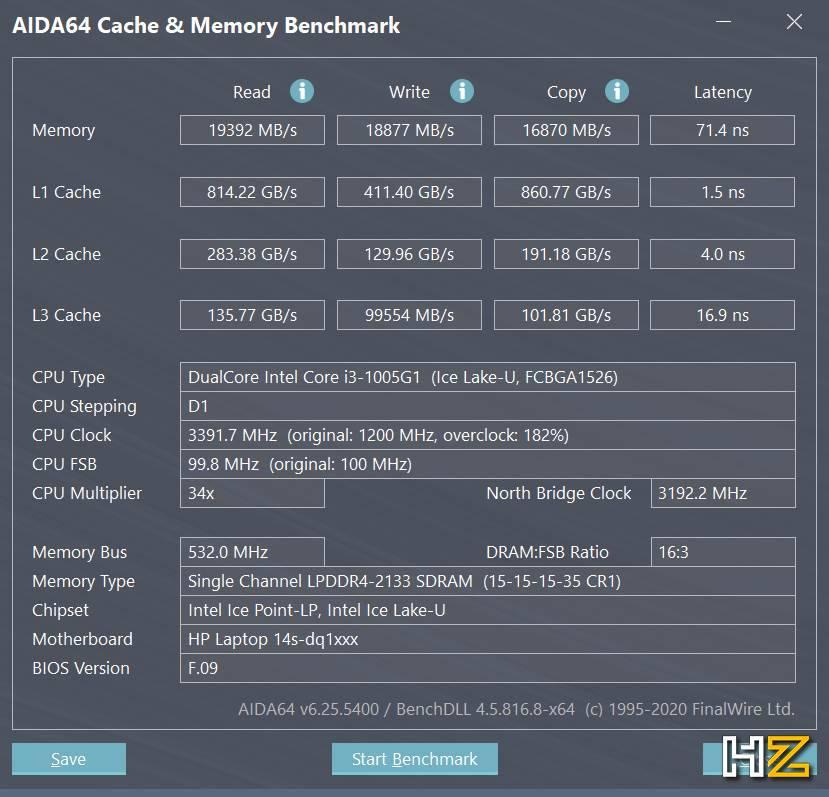 HP 14s-dq1019ns - Review Benchmark 7