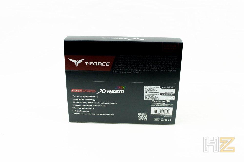 TeamGroup T-Force XTREEM ARGB embalaje