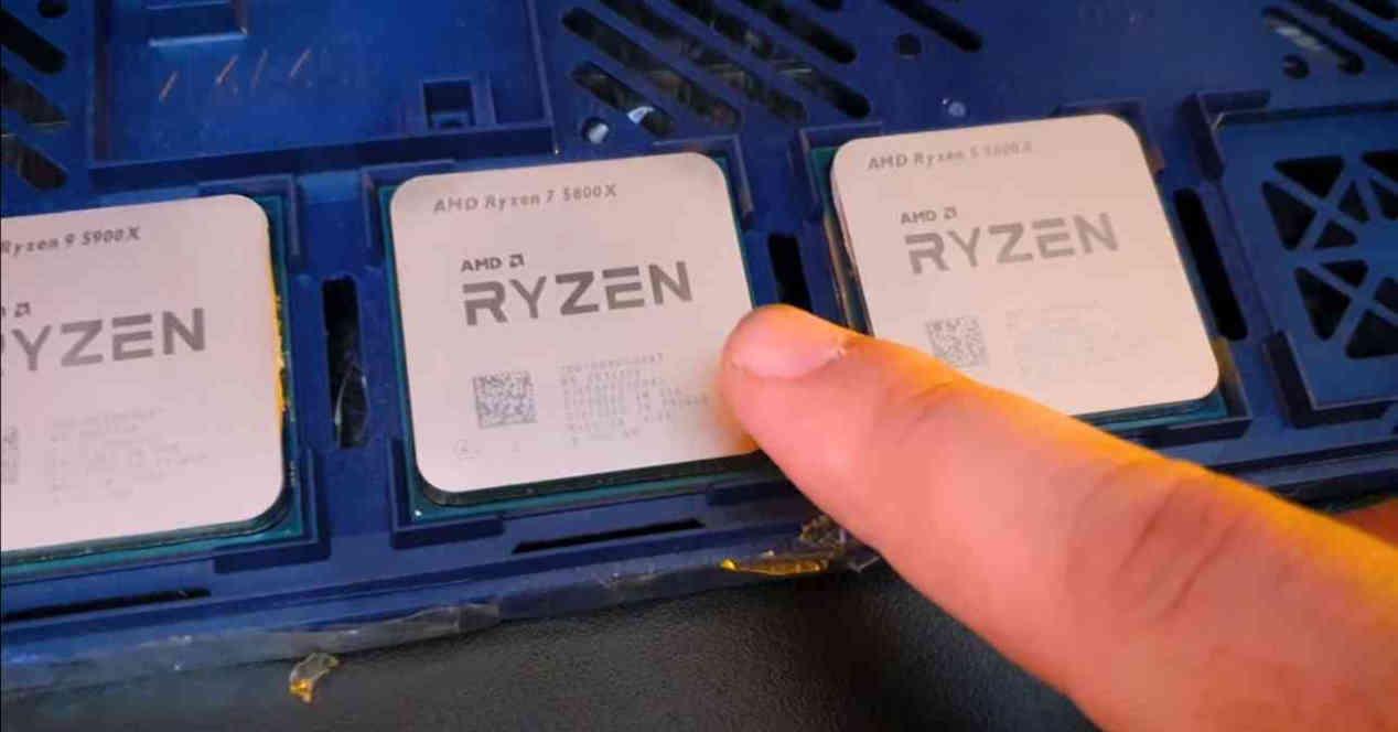 AMD Ryzen 5000 dedo