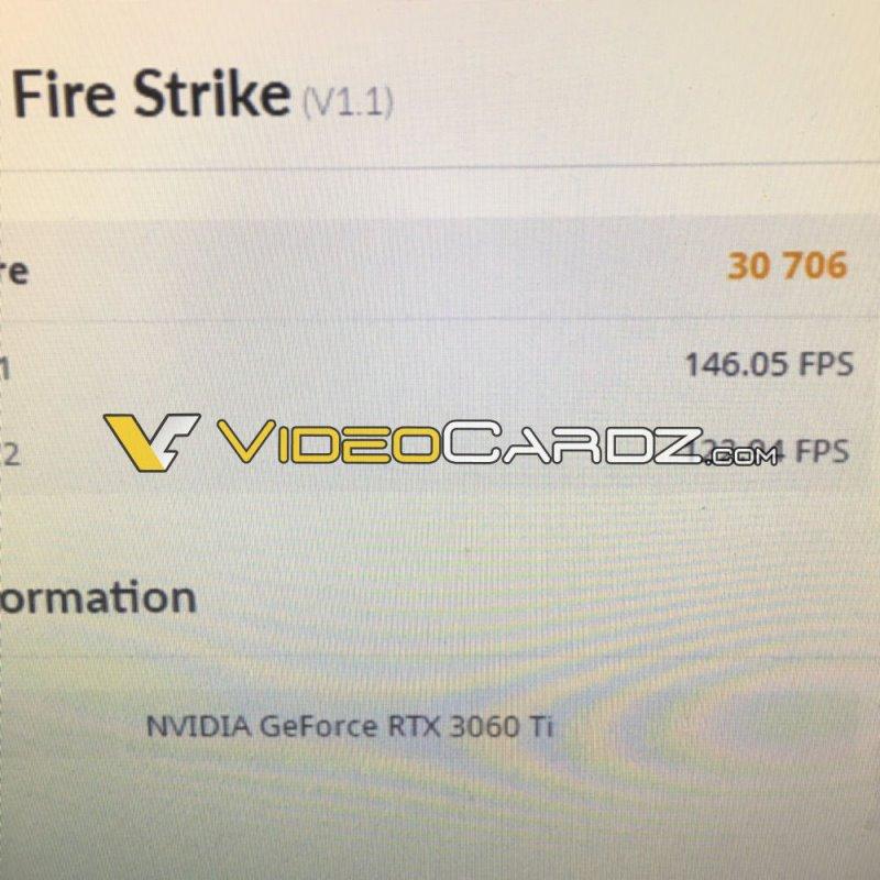 RTX 3060 Ti Fire Strike
