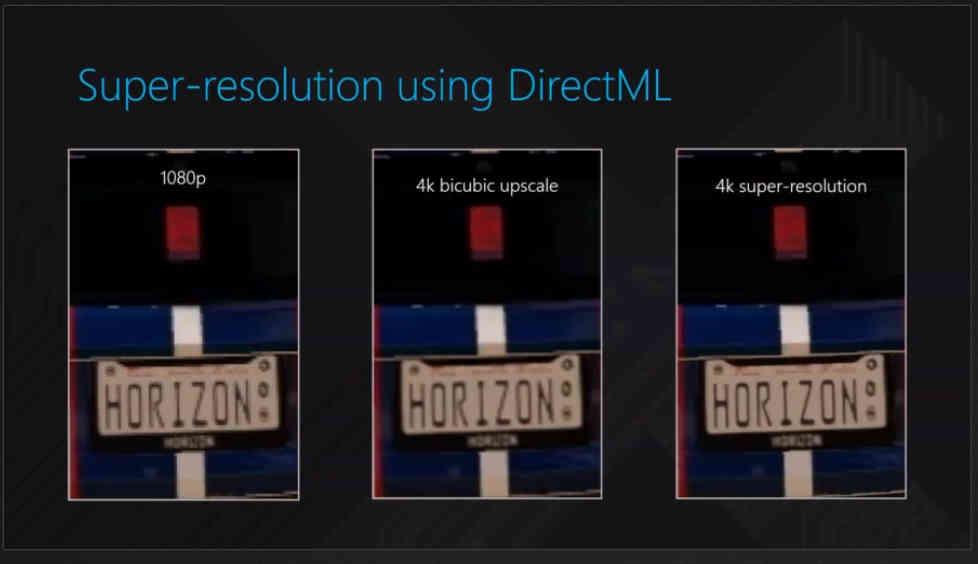 DirectML Super Resolución