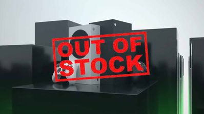 Xbox Series X y S out of stock