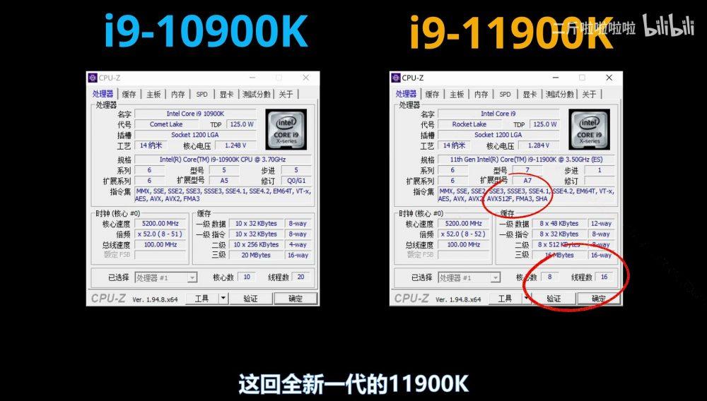 Intel-Core-i9-11900K-CPUZ-Specs