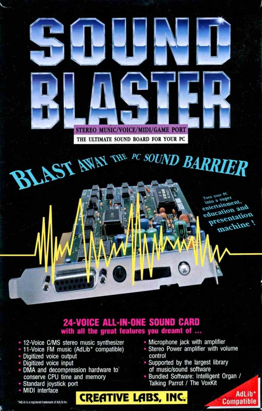 Sound Blaster Tarjetas de sonido