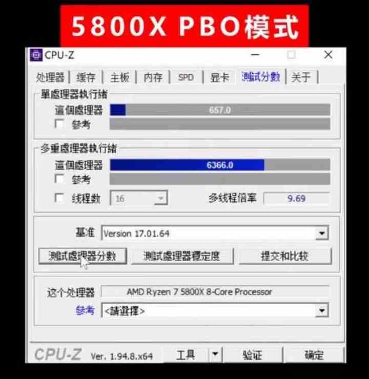 CPU-Z 5800X