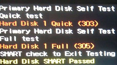 Error 303 disco duro