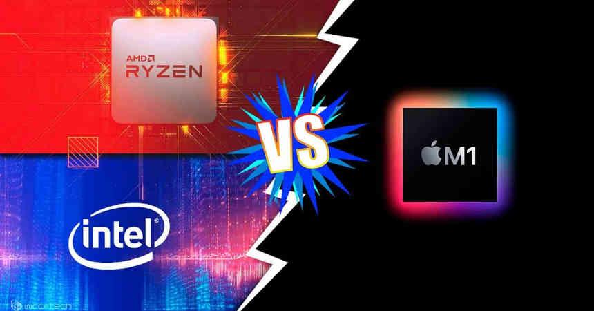 Apple M1 vs Intel vs AMD