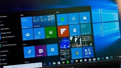 pantalla ordenador con Windows 10