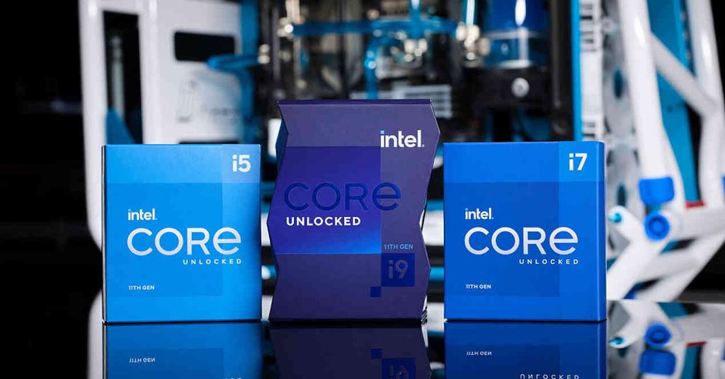 Intel Core Gen 11 cajas