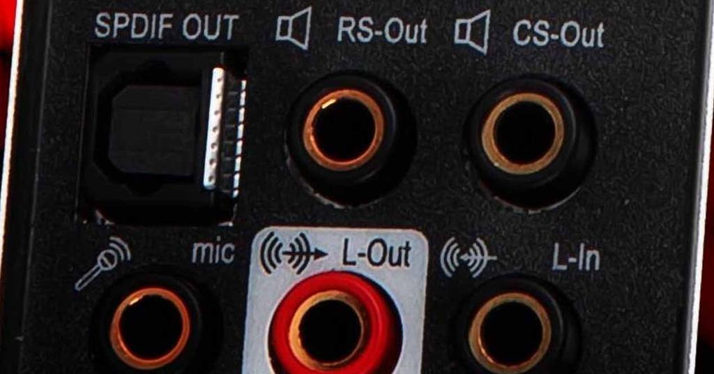 Audio analógico digital salida optica