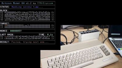 Bitcoins Commodore 64